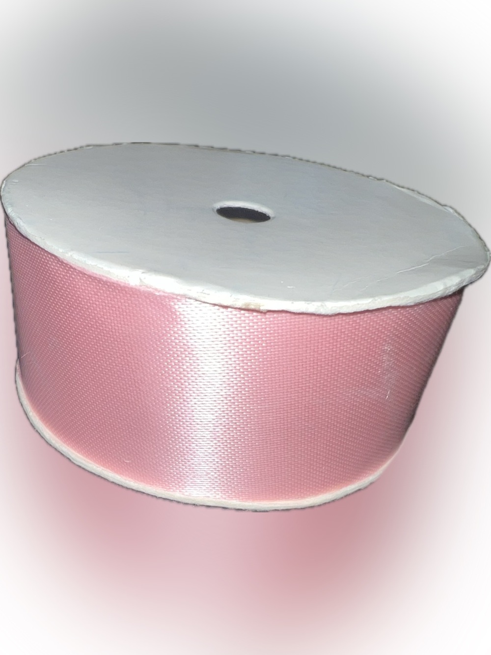 🔴Vintage New Horizon Fabrics Pink Satin Sheen Ribbon 10 Yds Art Crafts Homemade